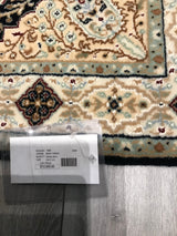 India Tabriz Hand Knotted Wool & Silk 3x14