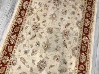 Pakistan Ziegler Hand Knotted Wool 4x6