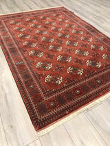 Afghanistan Bokara Hand Knotted Wool 5x7