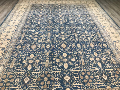 Pakistan Ziegler Hand Knotted Wool 10x14