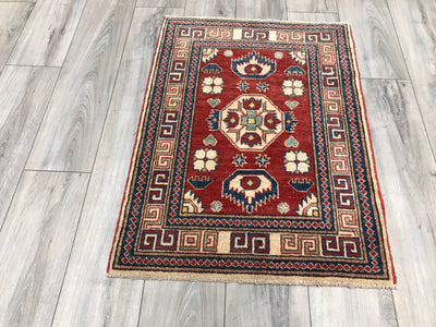 Pakistan Kazak Hand Knotted Wool 2x3