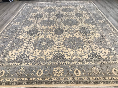 Pakistan Ziegler Hand Knotted Wool 9x12