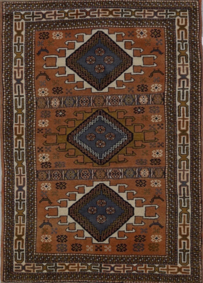 Persian old Gochan Hand Knotted Wool 4x6