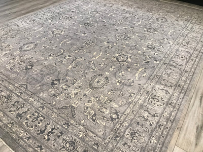 Pakistan Ziegler Hand Knotted Wool 10x14