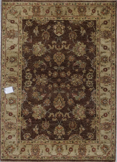 India Chobi Hand Knotted Wool 5x7