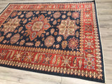 Pakistan Kazak Shirwan Hand Knotted Wool 6x8