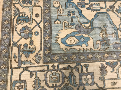 Pakistan Ziegler Heriz Hand Knotted Wool 8x10