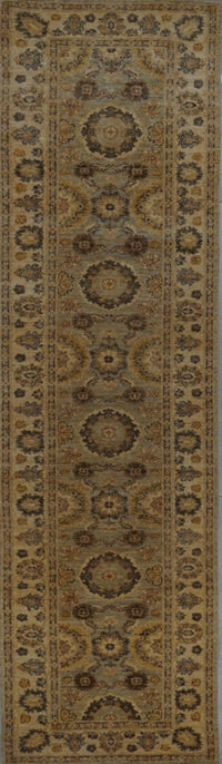 Pakistan Ziegler Hand Knotted Wool 3X10