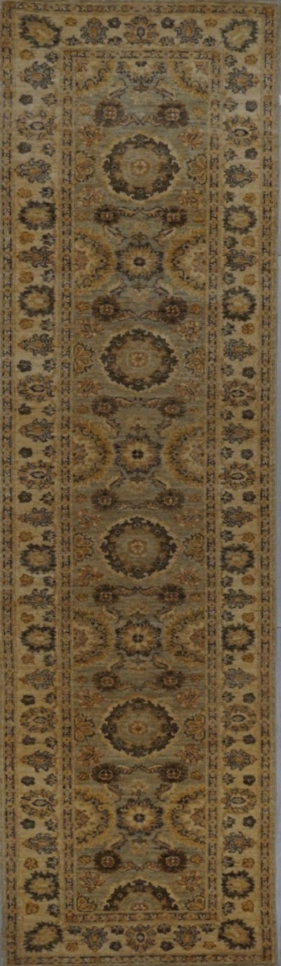 Pakistan Ziegler Hand Knotted Wool 3X10