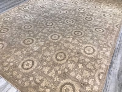 Pakistan Ziegler Hand Knotteds Wool 9x12