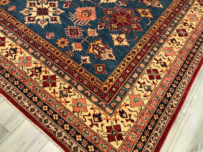 Pakistan kazak Shirwan Hand Knotted Wool 9x13