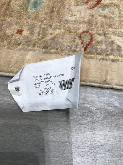 Pakistan Chobi Hand Knotted Wool 6x8