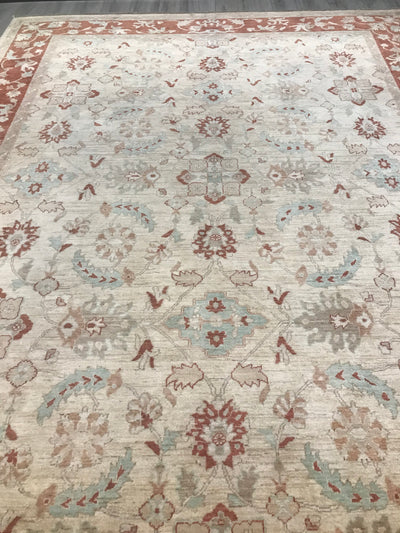 Pakistan Chobi Hand Knotted Wool 9x12