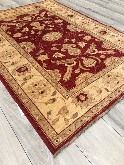 Pakistan Ziegler Hand Knotted Wool 4x6