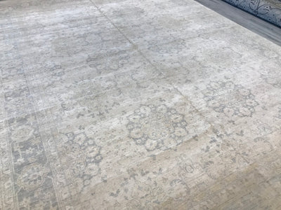 Pakistan Ziegler Tabriz Hand Knotted Wool 10x14