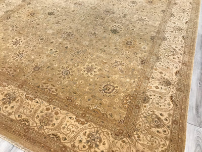 Pakistan Tabriz 18/18 V/D Hand Knotted Wool 9x12