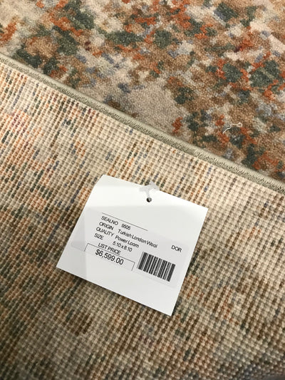 Turkish London Power Loom Wool 6x9