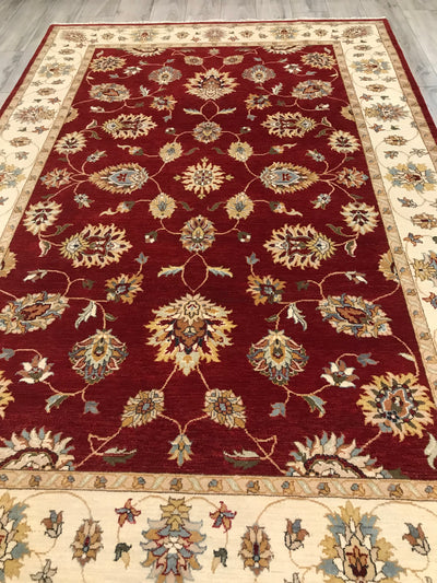 India Ziegler Hand Knotted Wool 6x9