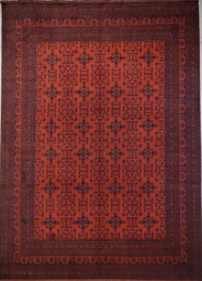 Afghanistan Kahlmohammadi Hand Knotted Wool 10x13