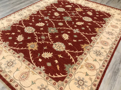 Pakistan Ziegler Hand Knotted Wool 8x10