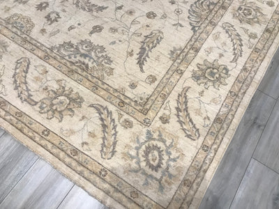 Pakistan Ziegler Hand Knotted Wool 9x12