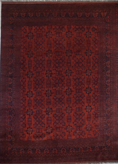 Afghanistan Kahlmohammadi Hand Knotted Wool 10x13