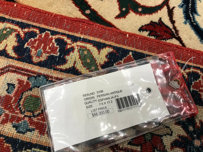 Persian Esfahan Hand Knotted Wool 8x11