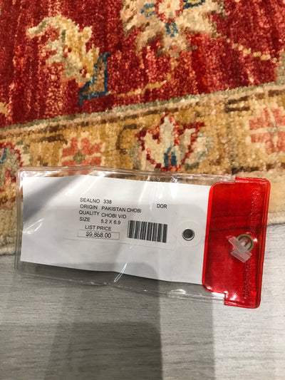 Pakistan Chobi Hand Knotted Wool 5x7