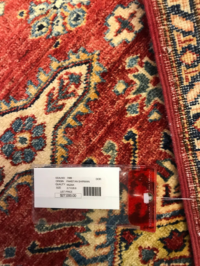 Pakistan Kazak Shirwan  Hand Knotted Wool 3x21