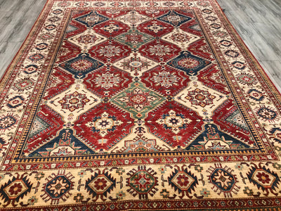 Pakistan Shirwan Kazak Hand Knotted Wool 8x10