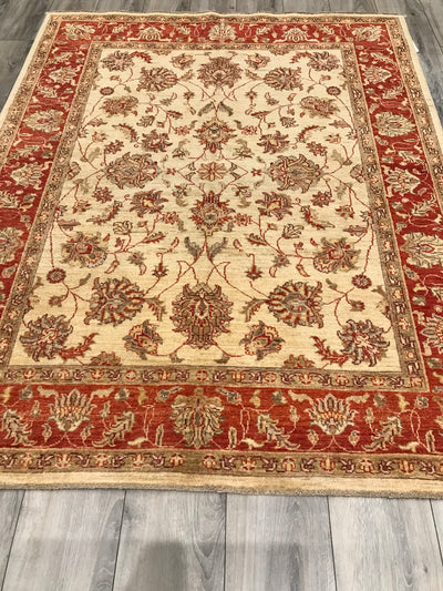 Pakistan Chobi Hand Knotted Wool 5x7