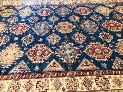 Pakistan Kazak Shirwan Hand Knotted Wool 10x14
