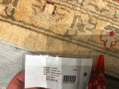 Pakistan Ziegler Hand Knotted Wool 8x11