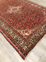 Persian Old Mashhad Hand knotted Wool 7x10