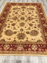 Pakistan Chobi Hand Knotted Wool 5x7