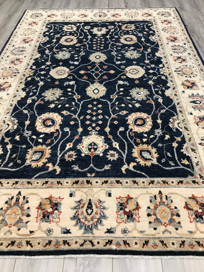 Pakistan Ziegler Hand Knotted  Wool 6x9