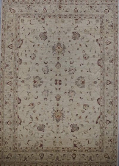 Pakistan Ziegler Hand Knotted Wool 9x12