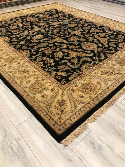 India Dimora Hand Knotted Wool 8x10