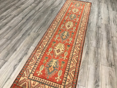 Pakistan Kazak Hand Knotted Wool 3X10