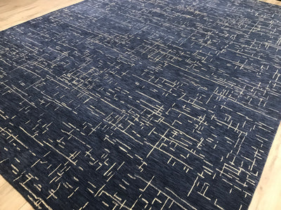 India Modern Hand Loom Wool 10x14