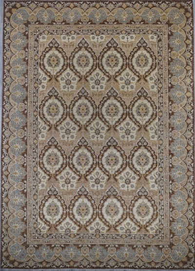Pakistan Ziegler Hand Knotted Wool 9x12