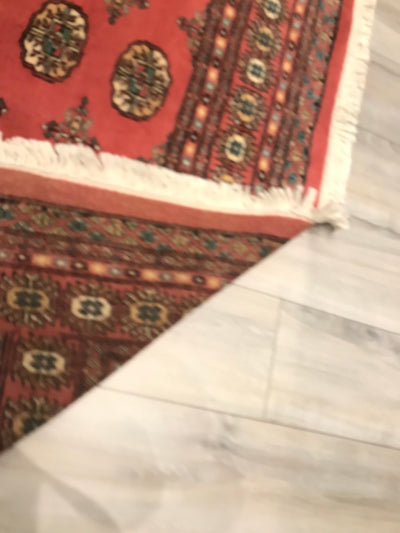 Pakistan Bokara Hand Knotted Wool 5x7