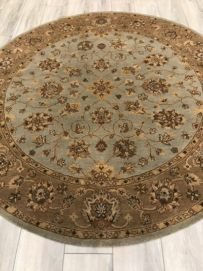 India Luxor Hand Knotted Wool 6x6