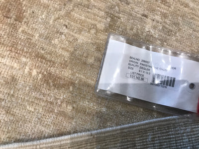 Pakistan Ziegler Hand Knotted  Wool 9x12