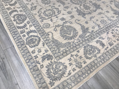Pakistan Ziegler Hand Knotted Wool 9x12