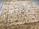India Jaipur Tuscan Hand Knotted Wool 8x10