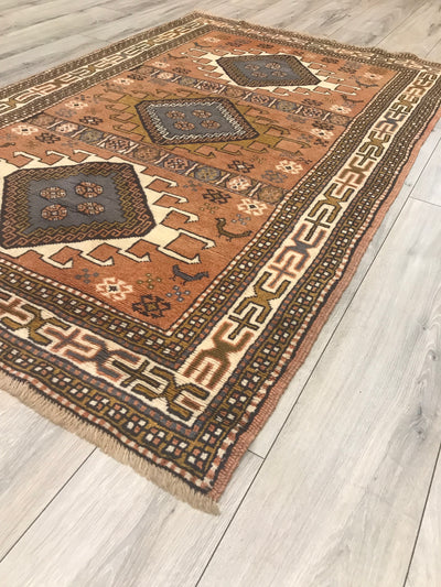 Persian old Gochan Hand Knotted Wool 4x6