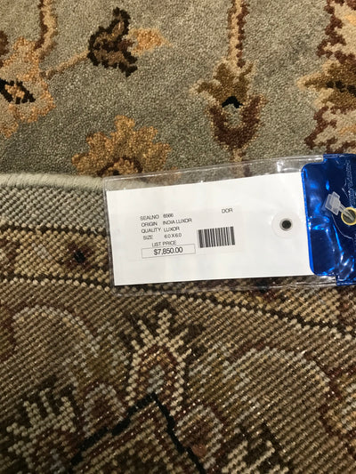 India Luxor Hand Knotted Wool 6x6