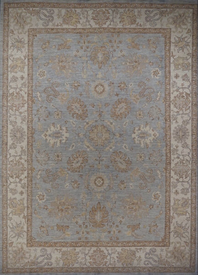 Pakistan Ziegler Hand Knotted Wool 9x13