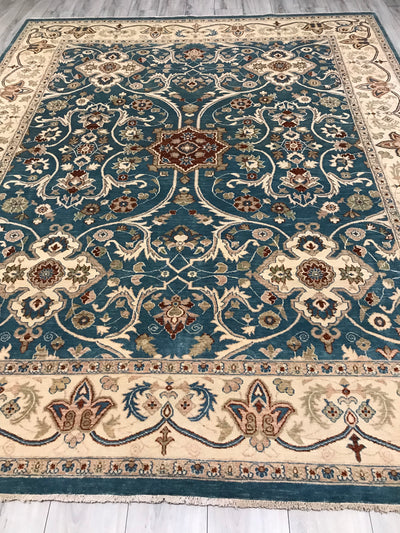 Pakistan Ziegler Hand Knotted Wool 8x10